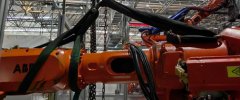 ABB IRB6700機(jī)器人維修減速機(jī)更換過程