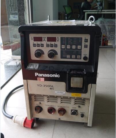松下YD-350GL焊機報警指示燈亮維修