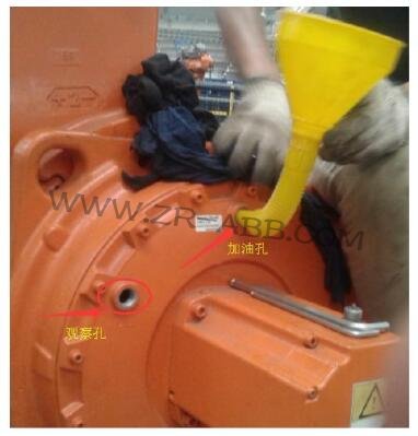 ABB機器人IRB6650S換油及保養流程指引