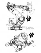 ABB機器IRB6640本體與控制柜連接的操作
