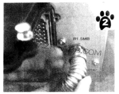 ABB機器IRB6640本體與控制柜連接的操作