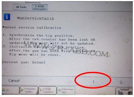 ABB機器人軸數(shù)據(jù)丟失的解決過程