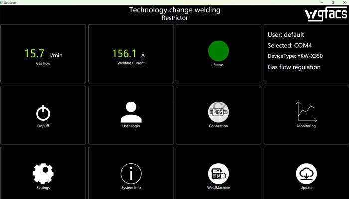ABB弧焊機(jī)器人鋁材框架焊接節(jié)氣裝置